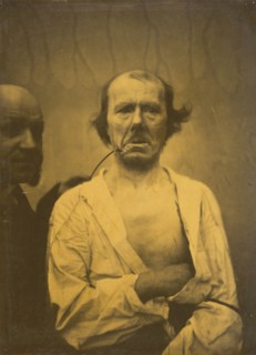 A relaxed expression (left); Disgust (right), 1854-1856, printed 1862.