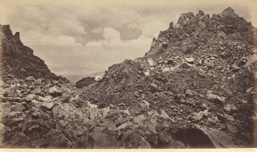 Quezaltenango from the Crater of a Volcano, 1877.