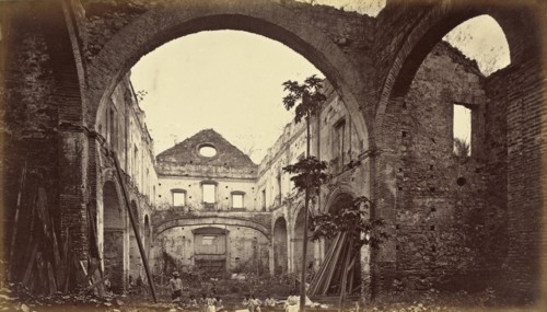 Ruins of the Church of Santo Domingo-Panama, 1875, published 1877.