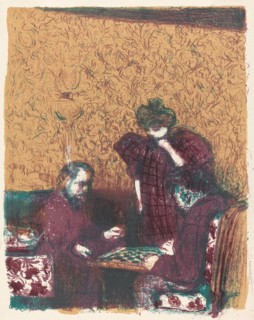 Game of Checkers (La partie de dames), 1897/1898 (published 1899).