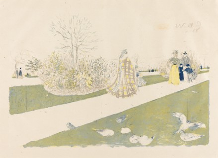 The Tuileries Garden (Le jardin des Tuileries), published 1896.
