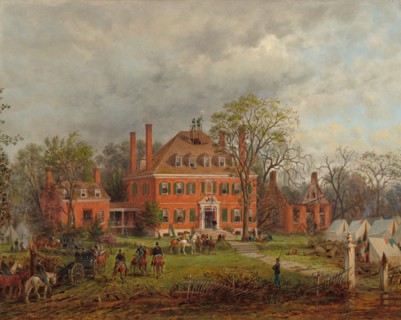 The Old Westover House, 1869.