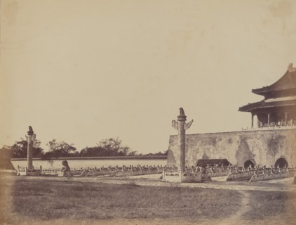 Entrance to the Winter Palace, Pekin, October 29, 1860, 1860.