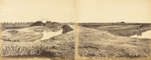 Tangkoo Fort After Its Capture, Showing the French and English Entrance, August 10, 1860, 1860.