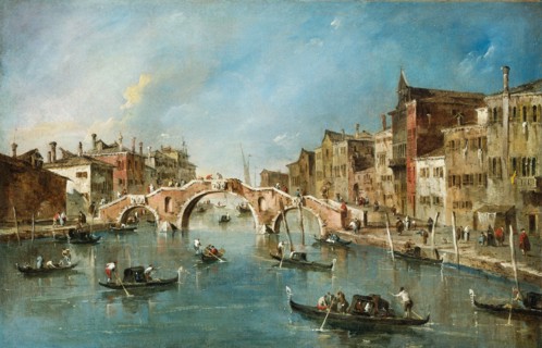 View on the Cannaregio Canal, Venice, c. 1775-1780.