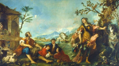 Erminia and the Shepherds, 1750/1755.