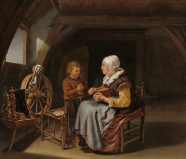 Saying Grace, c. 1650/1655.