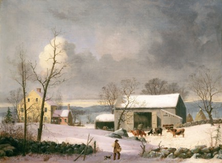 Winter in the Country, c. 1858.