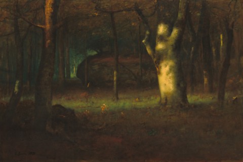 Sunset in the Woods, 1891.