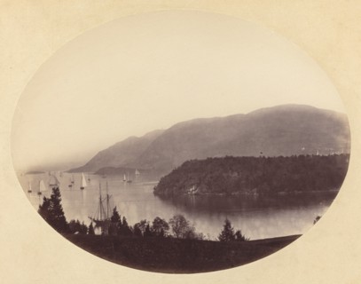 From Trophy Point, West Point, Hudson River, c. 1867-1868.