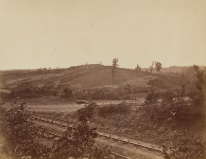 Battlefield in Atlanta, 1864.