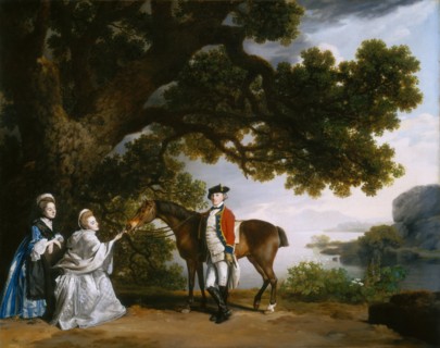 Captain Samuel Sharpe Pocklington with His Wife, Pleasance, and possibly His Sister, Frances, 1769.