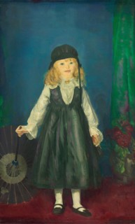 Anne with a Japanese Parasol, 1917.