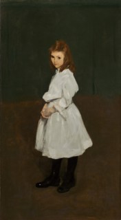 Little Girl in White (Queenie Burnett), 1907.