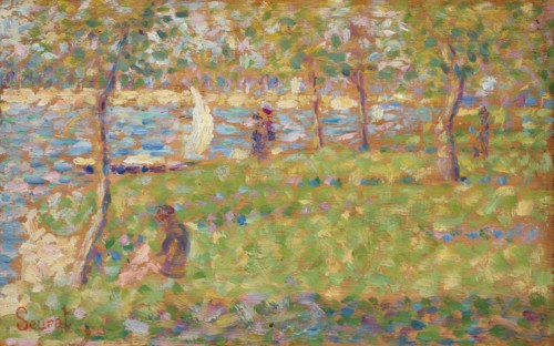 Study for "La Grande Jatte", 1884/1885.