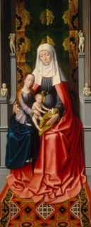 The Saint Anne Altarpiece: Saint Anne with the Virgin and Child [middle panel], c. 1500/1520.