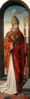 The Saint Anne Altarpiece: Saint Nicholas [left panel], c. 1500/1520.