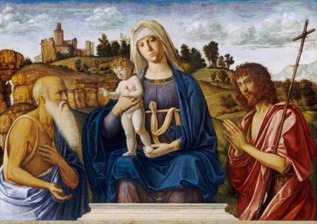 Madonna and Child with Saint Jerome and Saint John the Baptist, c. 1492/1495.