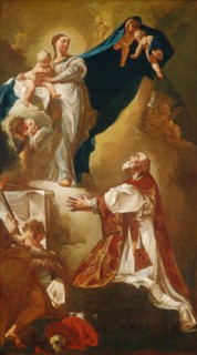 Madonna and Child Appearing to Saint Philip Neri, probably 1725 or after.