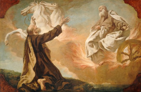 Elijah Taken Up in a Chariot of Fire, c. 1740/1755.