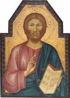 Christ Blessing, c. 1310.
