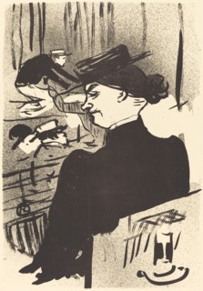 A Spectator (Une spectatrice), 1893.