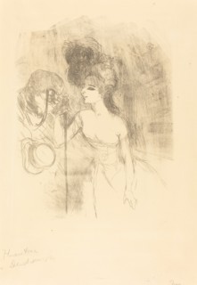 Anna Held and Baldy (Anna Held et Baldy), 1896.