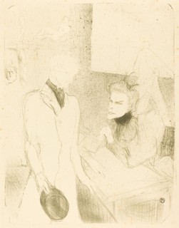 Brandes and Le Bargy in "Cabotins" (Brandès et Les Bargy dans "Cabotins"), 1894.