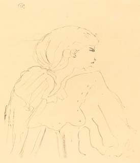 Cassive, 1896. Armand Cassive was the stage name of the French actress Louise-Armandine Duval.