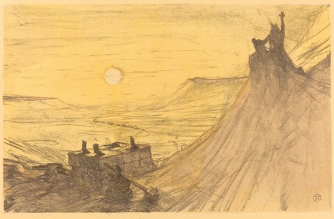 Cover for "Au pied du Sinaï", 1898.