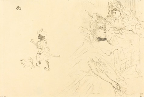 Cover for "L'example de Ninon de Lenclos amoureuse", 1897.