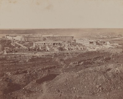 Ruined Buildings, 1855-1856.