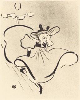 Jane Avril, 1893.