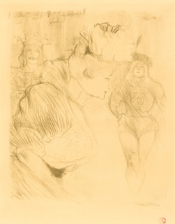Lender Bowing (Lender saluant), 1895.