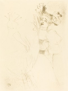 Lender Full Face in "Chilperic" (Lender de face dans "Chilpéric"), 1895.