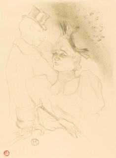 Mlle. Lender and Baron (Mlle. Lender et Baron), 1893.