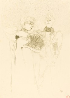 Mlle. Lender in "Madame Satan" (Mlle. Lender dans "Madame Satan"), 1894.