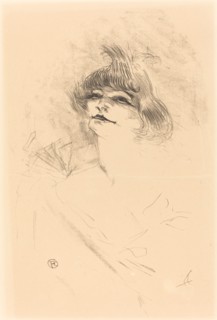 Polaire, 1897. French singer and actress