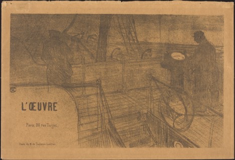 Prospectus Programme de l'Oeuvre, 1895.