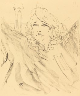 Sarah Bernhardt in "Cleopatra" (Sarah Bernhardt dans "Cléopatre"), 1896.