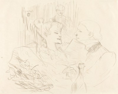 Supper in London (Souper à Londres), 1896.