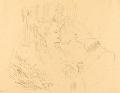 Supper in London (Souper à Londres), 1896.