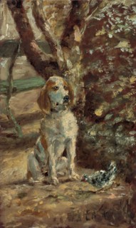 The Artist's Dog Flèche, c. 1881.