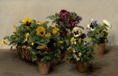 Pansies, 1874.