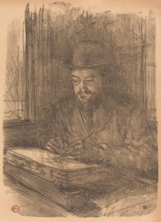 The Fine Printmaker Adolphe Albert (Le bon graveur - Adolphe Albert), 1898.