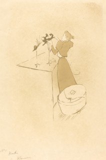 The Milliner (La Modiste - Renée Vert), 1893.