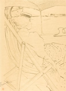 The Passenger from Cabin 54 - Sailing in a Yacht (La passagère du 54 - Promenade en yacht), 1896.