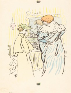 Two Women before a Mirror.
