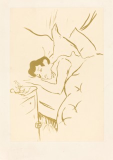Your Mouth (Ta bouche), 1893. Observations of daily life inside a Parisian brothel where Lautrec resided.