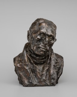 François-Pierre-Guillaume Guizot, model c. 1832/1835, cast 1929/1950.